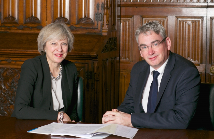 Julian and Theresa May