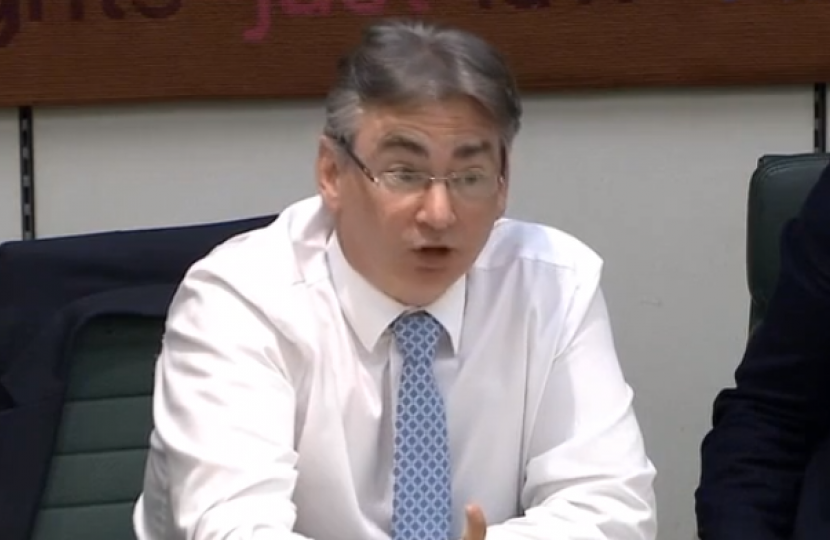 Julian Knight MP in committee.