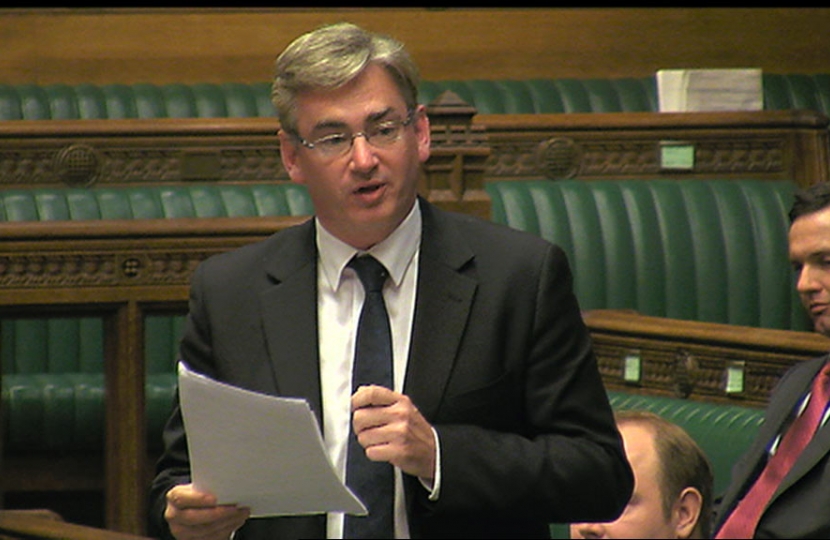 Julian in Commons Chamber