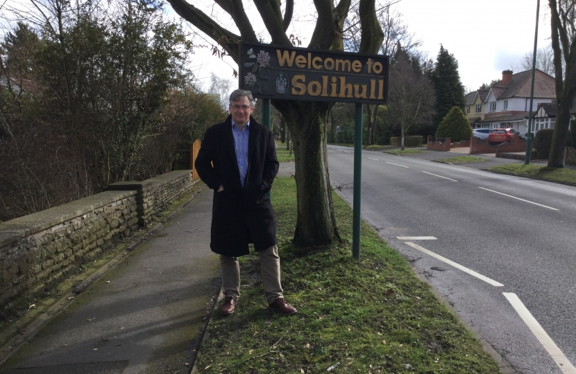 Julian Knight MP in Solihull