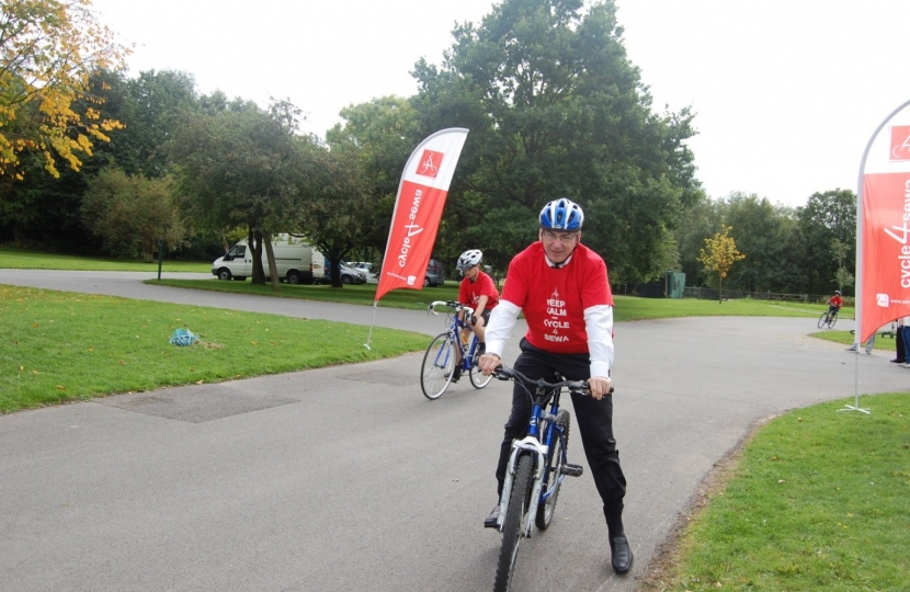 JK on bike