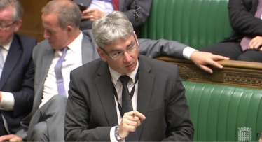 Julian Knight MP in Parliament.