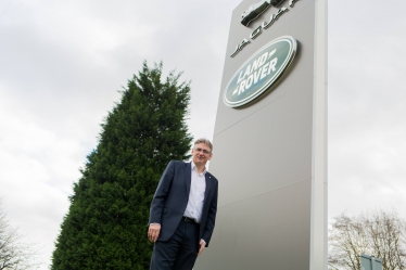 Julian Knight MP at Jaguar Land Rover.