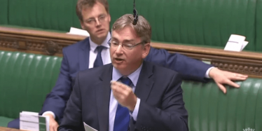 Julian Knight MP in Parliament.
