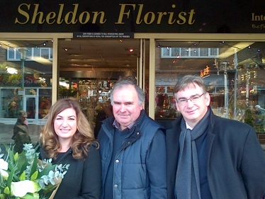 Julian Knight, Prospective Conservative MP for Solihull with Karren Brady